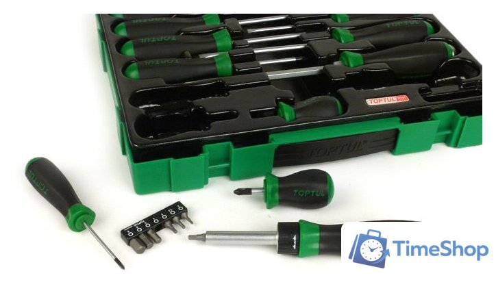 Набор отверток Toptul GZC2005 20 предметов - Изображение №4 — Интернет-магазин Time-Shop
