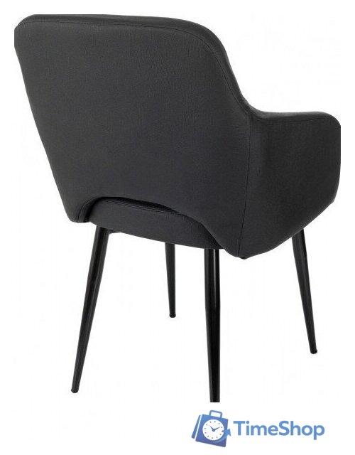 Офисный стул Бюрократ CH-380F (черный, экокожа) - Изображение №5 — Интернет-магазин Time-Shop