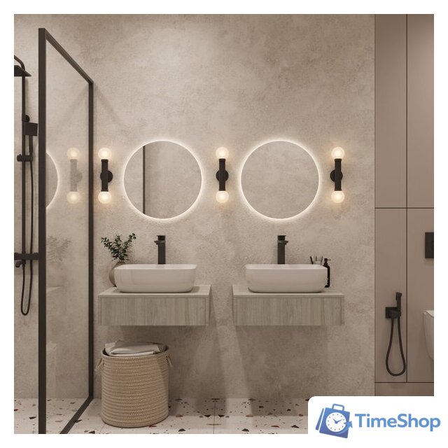  ЗОВ Тумба под умывальник Токио Премиум 60 TP60ELSPTOC2 (вяз либерти серебряный) - Изображение №8 — Интернет-магазин Time-Shop