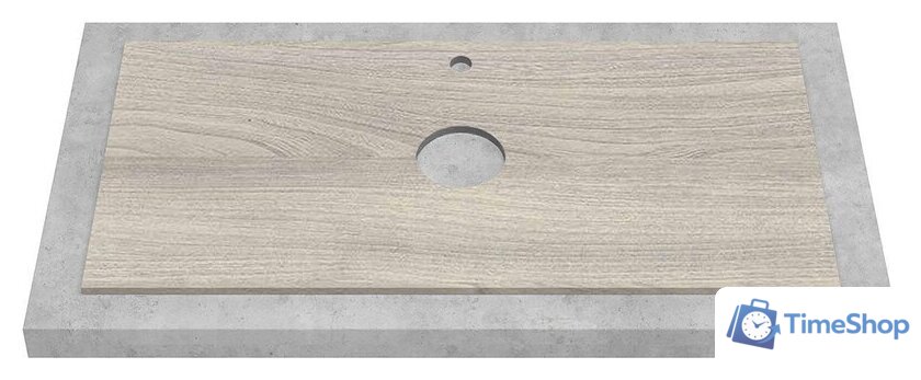  ЗОВ Тумба под умывальник Токио Премиум 60 TP60ELSPTOC2 (вяз либерти серебряный) - Изображение №3 — Интернет-магазин Time-Shop