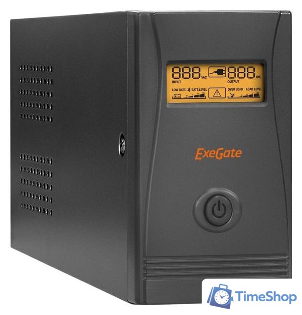 Источник бесперебойного питания ExeGate Power Smart ULB-650.LCD.AVR.EURO - Изображение №1 — Интернет-магазин Time-Shop