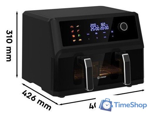 Аэрогриль (аэрофритюрница) Libhof AFB-11D - Изображение №12 — Интернет-магазин Time-Shop