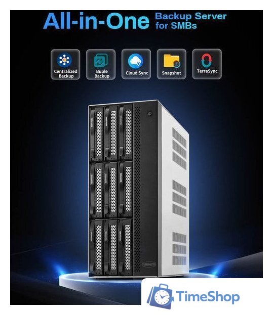 Сетевой накопитель TerraMaster T9-500 Pro - Изображение №4 — Интернет-магазин Time-Shop