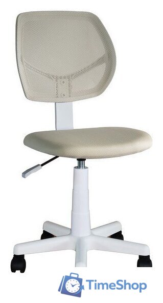 Компьютерное кресло Stool Group Лоло (пластик белый/бежевый 5256W Mesh Beige) - Изображение №1 — Интернет-магазин Time-Shop