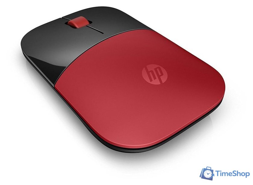 Мышь HP Z3700 (красный) [V0L82AA] - Изображение №2 — Интернет-магазин Time-Shop