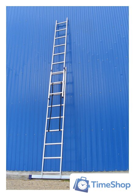 Лестница-стремянка Алюмет двухсекционная универсальная 5210 2x10 - Изображение №3 — Интернет-магазин Time-Shop