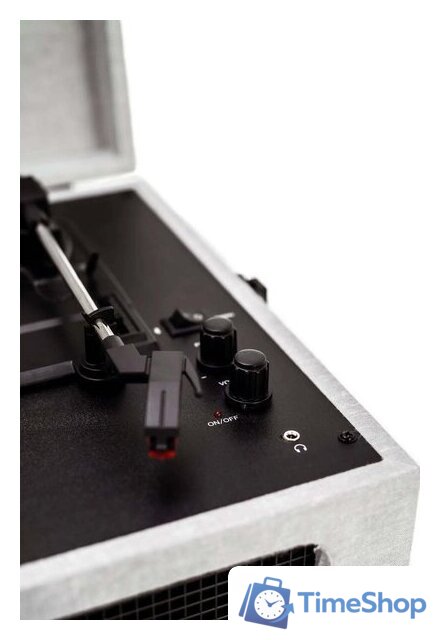 Виниловый проигрыватель Crosley Voyager Grey - Изображение №2 — Интернет-магазин Time-Shop