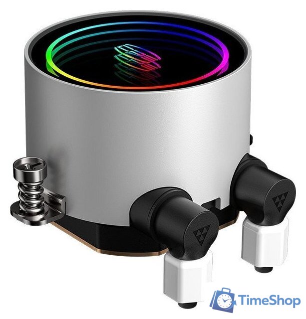 Система жидкостного охлаждения для процессора PCCooler DA240 ARGB (белый) - Изображение №2 — Интернет-магазин Time-Shop