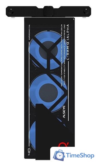 Кулер для оперативной памяти ALSEYE C-RAM-Alpha-B - Изображение №2 — Интернет-магазин Time-Shop