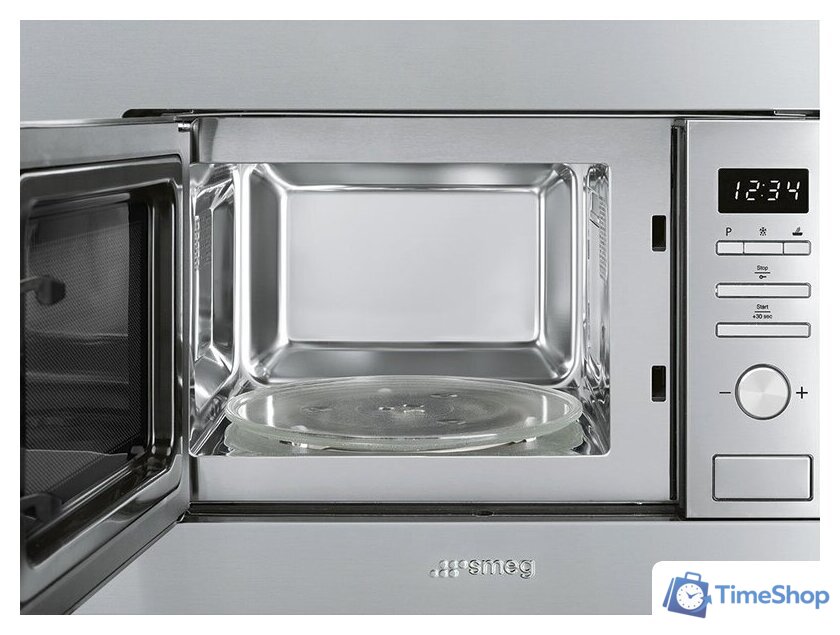 Микроволновая печь Smeg FMI020X - Изображение №2 — Интернет-магазин Time-Shop