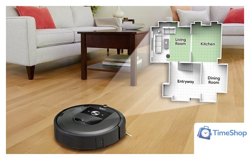 Робот-пылесос iRobot Roomba i7 - Изображение №7 — Интернет-магазин Time-Shop