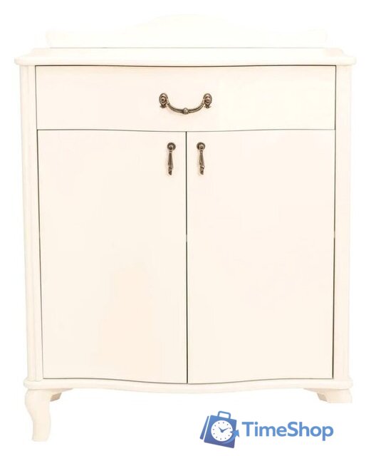 Комод Мебелик Джульетта с распашными дверцами (дуб шампань) - Изображение №1 — Интернет-магазин Time-Shop