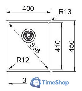 Кухонная мойка Franke BXX 210-36 127.0678.818 (нержавеющая сталь) - Изображение №2 — Интернет-магазин Time-Shop