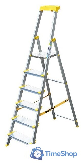 Лестница-стремянка Алюмет AS706AK015 - Изображение №1 — Интернет-магазин Time-Shop