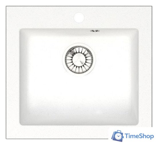 Кухонная мойка Berge BR-4803 (белый матовый) - Изображение №1 — Интернет-магазин Time-Shop