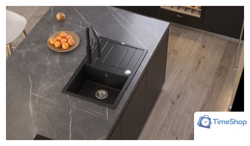 Кухонная мойка Quadron HB8203U8-G1_P2O - Изображение №3 — Интернет-магазин Time-Shop