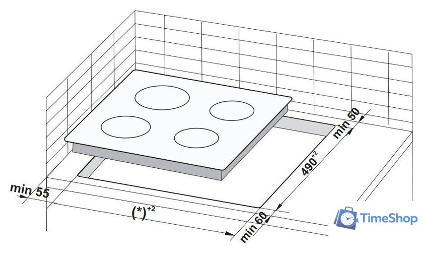 Варочная панель Hansa BHCI66306 - Изображение №2 — Интернет-магазин Time-Shop