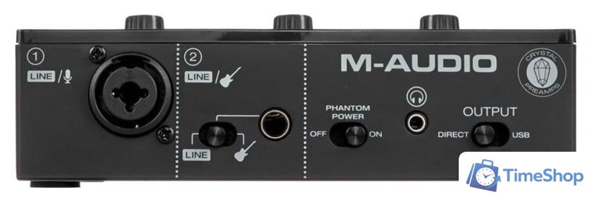 Аудиоинтерфейс M-Audio M-Track Solo - Изображение №6 — Интернет-магазин Time-Shop