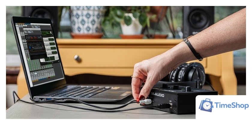 Аудиоинтерфейс M-Audio M-Track Solo - Изображение №13 — Интернет-магазин Time-Shop