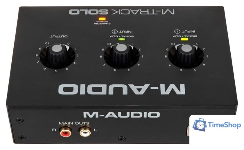 Аудиоинтерфейс M-Audio M-Track Solo - Изображение №5 — Интернет-магазин Time-Shop