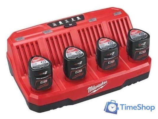 Зарядное устройство Milwaukee M12 C4 4932430554 (12В) - Изображение №2 — Интернет-магазин Time-Shop