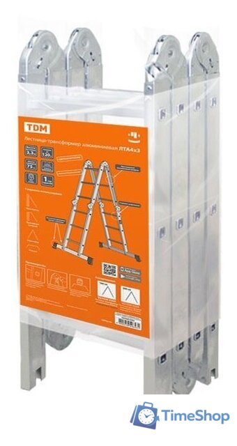 Лестница-трансформер TDM Electric ЛТА4Х3 SQ1028-0303 (4x3 ступени) - Изображение №2 — Интернет-магазин Time-Shop