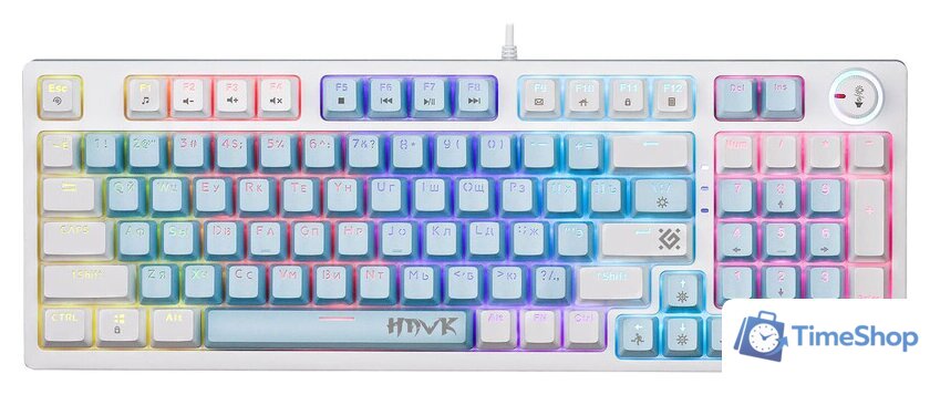 Клавиатура Defender Hawk GK-418 (белый, Outemu Brown) - Изображение №1 — Интернет-магазин Time-Shop