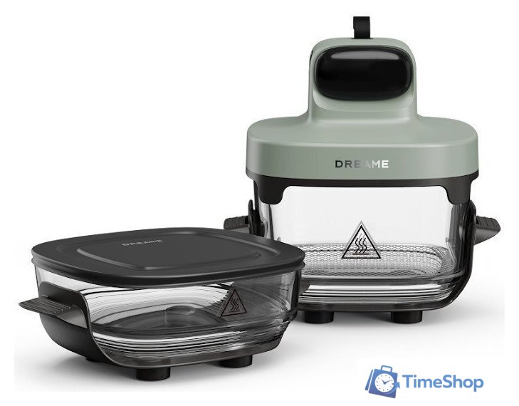 Аэрогриль (аэрофритюрница) Dreame Air Fryer PT60 (зеленый) - Изображение №8 — Интернет-магазин Time-Shop
