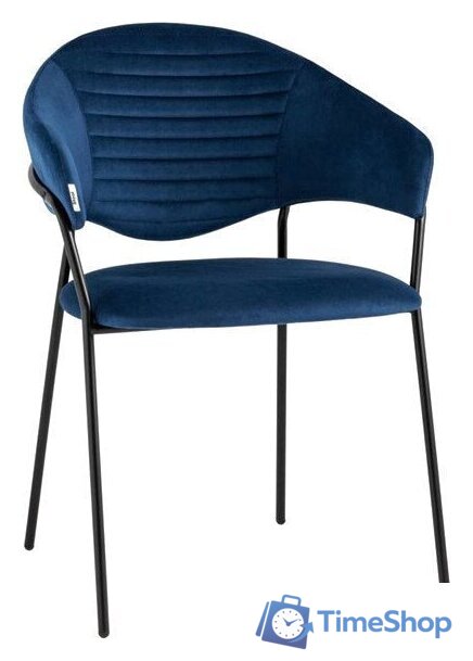 Стул Stool Group Алексис AV 445-Cb-08 (велюр синий) - Изображение №1 — Интернет-магазин Time-Shop
