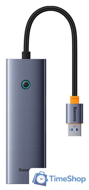 USB-хаб Baseus Flite Series 4-Port USB-A Hub B0005280A813-01 - Изображение №1 — Интернет-магазин Time-Shop