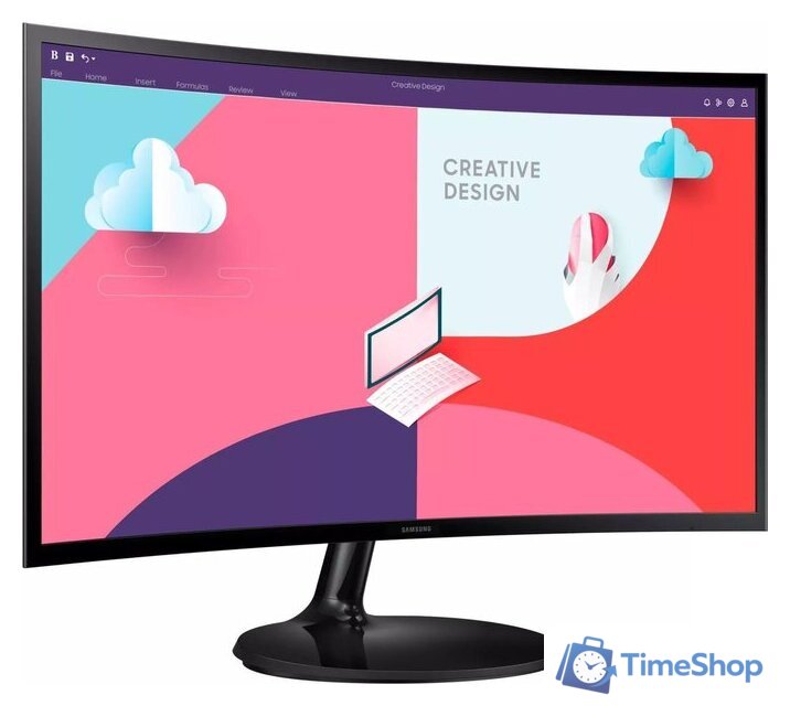 Монитор Samsung Essential S3 LS24C364EAUXEN - Изображение №2 — Интернет-магазин Time-Shop