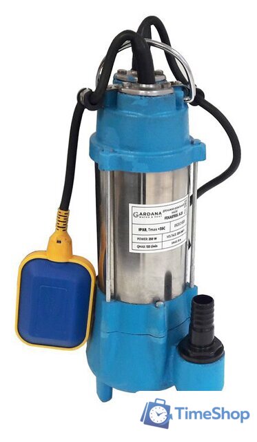 Фекальный насос Gardana FEKASTEEL 0.25 - Изображение №1 — Интернет-магазин Time-Shop