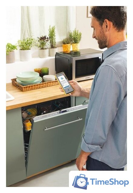 Встраиваемая посудомоечная машина Candy RapidO CI 6B4S1PSA1 - Изображение №22 — Интернет-магазин Time-Shop