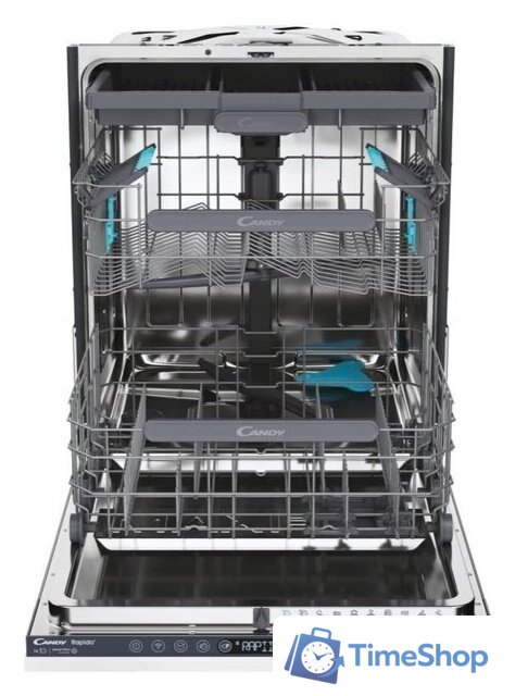 Встраиваемая посудомоечная машина Candy RapidO CI 6B4S1PSA1 - Изображение №8 — Интернет-магазин Time-Shop