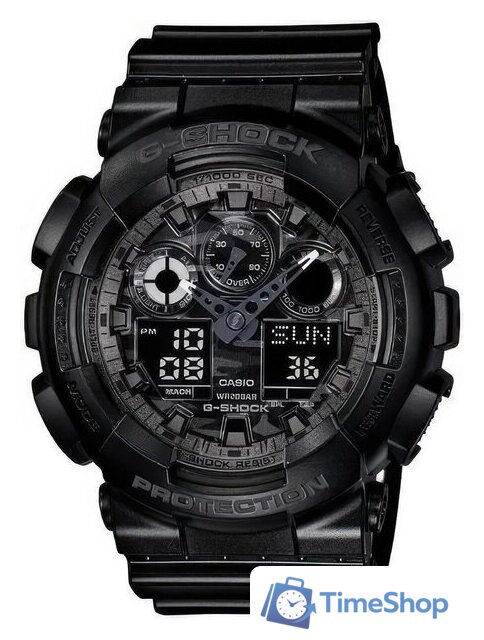 Наручные часы Casio GA-100CF-1A - Изображение №1 — Интернет-магазин Time-Shop