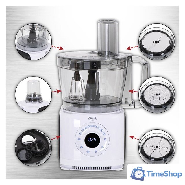 Кухонный комбайн Adler AD 4224 - Изображение №3 — Интернет-магазин Time-Shop