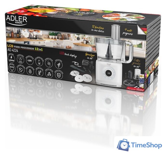 Кухонный комбайн Adler AD 4224 - Изображение №26 — Интернет-магазин Time-Shop