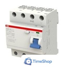 Устройство защитного отключения ABB F204 AC-80/0.03 4P 80A 30mA 10kA 4M 2CSF204001R1800 - Изображение №1 — Интернет-магазин Time-Shop