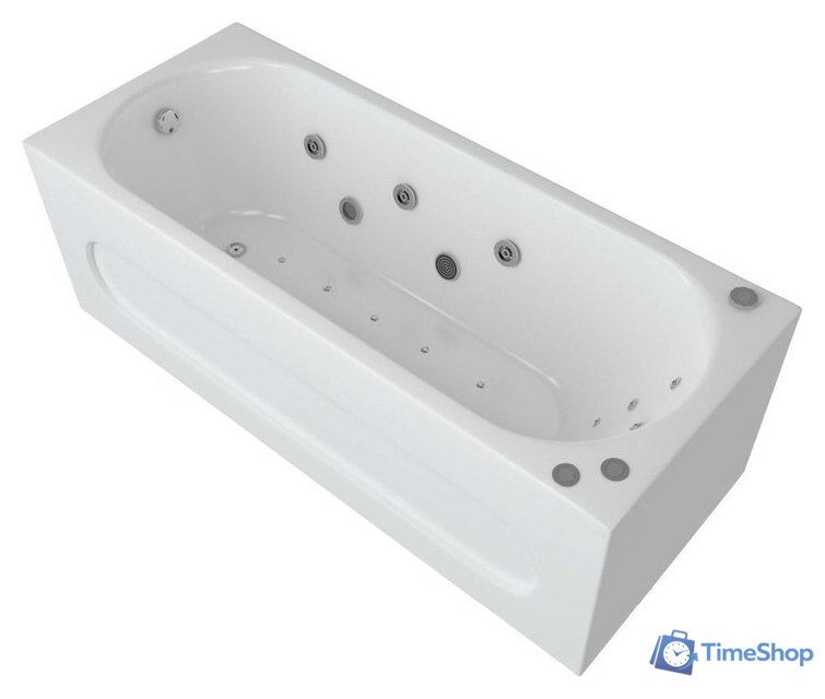 Ванна Aquatek Оберон 170x70 без гидромассажа (слив справа) - Изображение №2 — Интернет-магазин Time-Shop