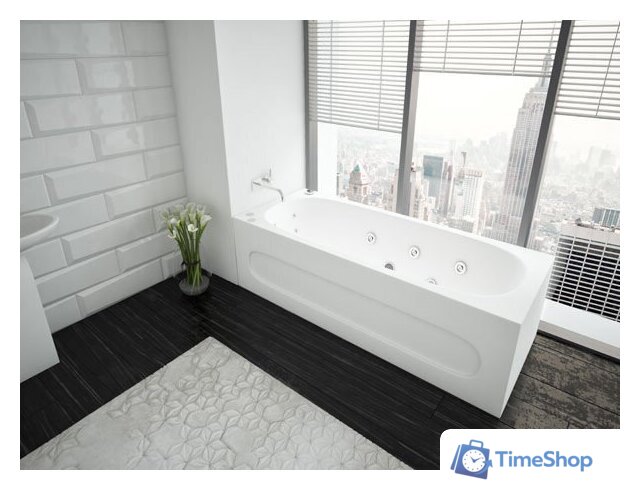 Ванна Aquatek Оберон 170x70 без гидромассажа (слив справа) - Изображение №3 — Интернет-магазин Time-Shop