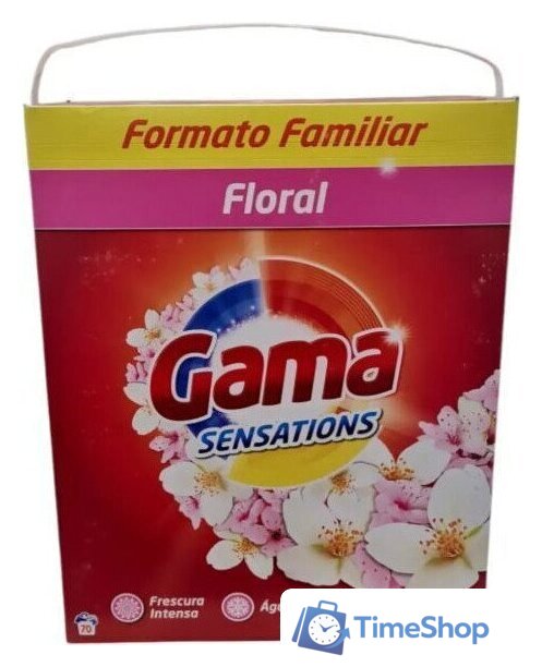 Стиральный порошок Gama Floral универсальный 4.55 кг - Изображение №1 — Интернет-магазин Time-Shop