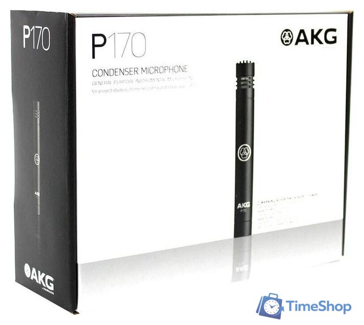 Проводной микрофон AKG P170 (черный) - Изображение №3 — Интернет-магазин Time-Shop