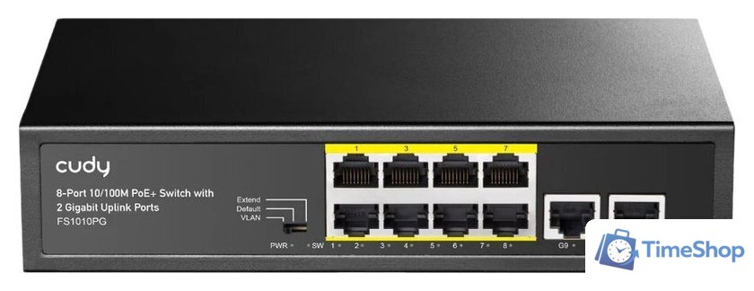 Неуправляемый коммутатор Cudy FS1010PG 1.0 - Изображение №1 — Интернет-магазин Time-Shop