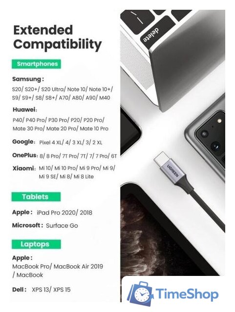 Адаптер Ugreen 80154 - Изображение №6 — Интернет-магазин Time-Shop