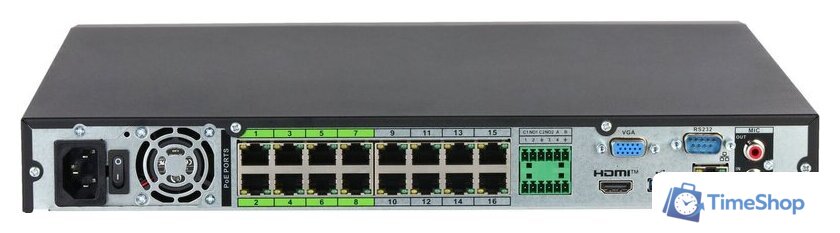 Сетевой видеорегистратор Dahua DHI-NVR5216-16P-EI2 - Изображение №2 — Интернет-магазин Time-Shop