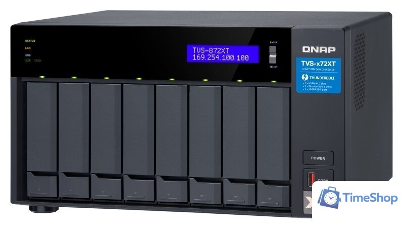 Сетевой накопитель QNAP TVS-872XT-i5-16G - Изображение №6 — Интернет-магазин Time-Shop
