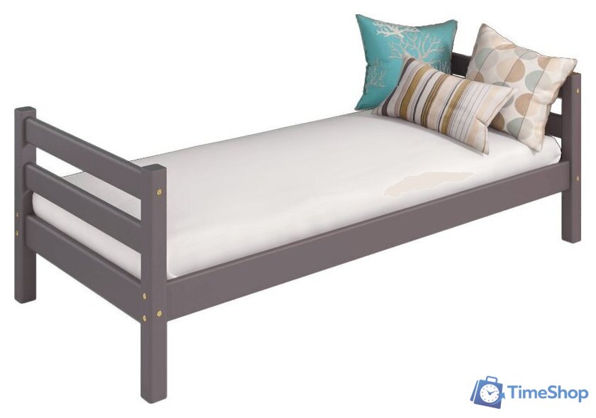 Кровать Мебельград Соня пакет №1 (без основания, массив сосны лаванда) - Изображение №1 — Интернет-магазин Time-Shop