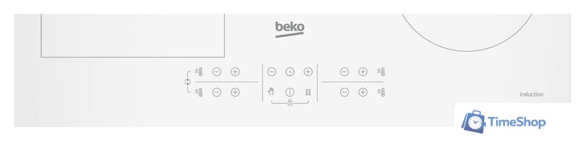 Варочная панель BEKO HII 64200 FMTW - Изображение №6 — Интернет-магазин Time-Shop