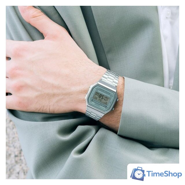 Наручные часы Casio A-168WA-3A - Изображение №4 — Интернет-магазин Time-Shop
