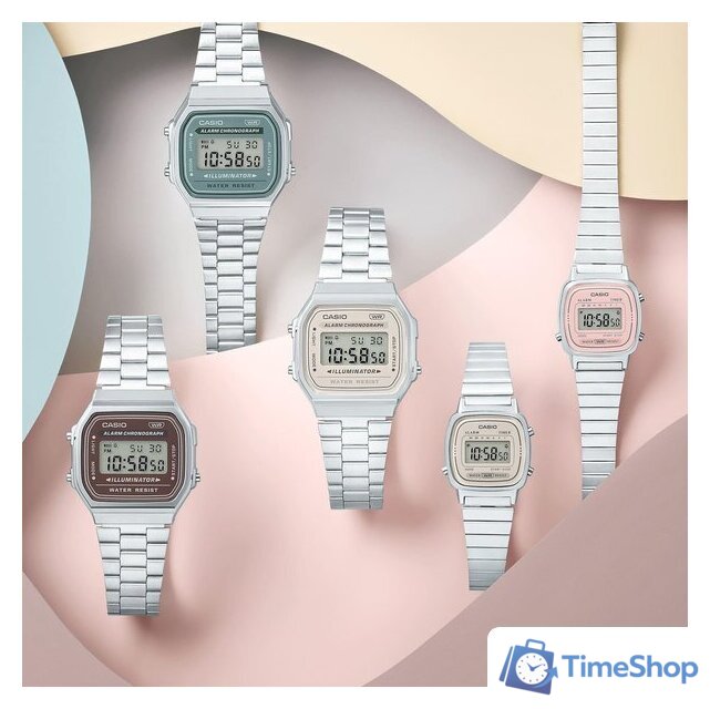 Наручные часы Casio A-168WA-3A - Изображение №5 — Интернет-магазин Time-Shop